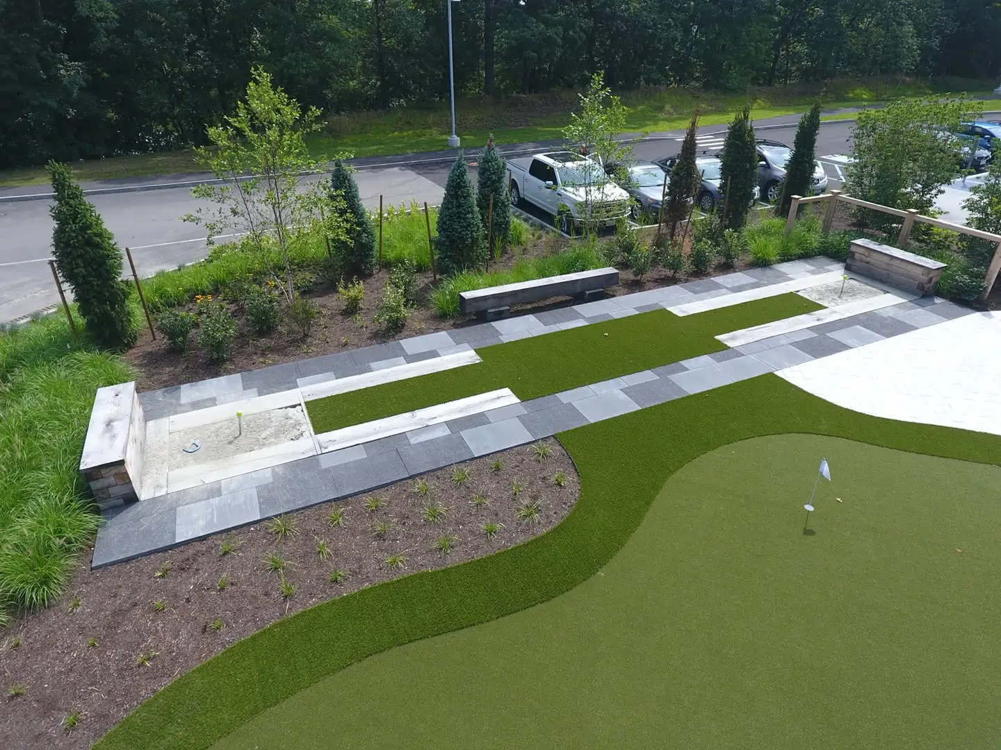 artificial grass putting green
